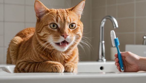 Brossage des dents et hygiène bucco-dentaire du chat