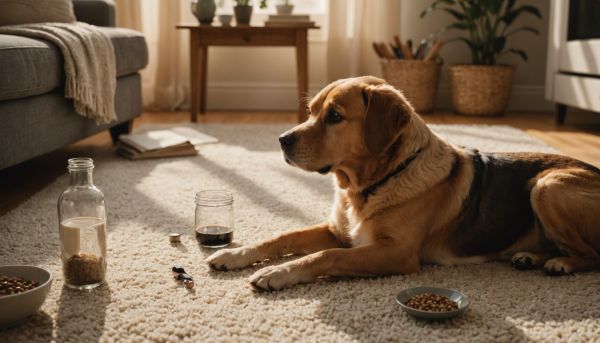 Remèdes homéopathiques pour apaiser un chien anxieux